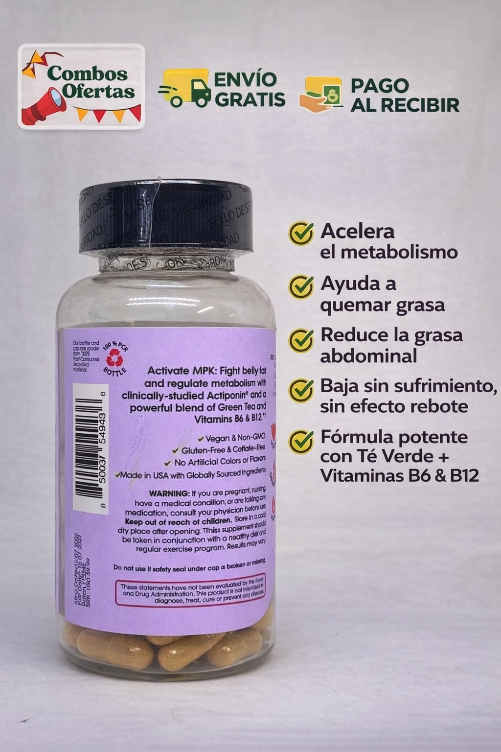Lemme Burn – Activador de Metabolismo y Quema de Grasa