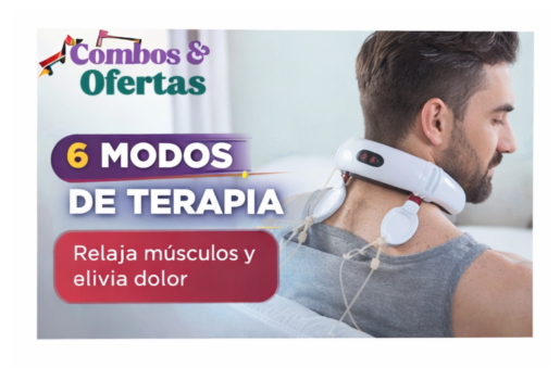 Masajeador alivio cuello y espalda